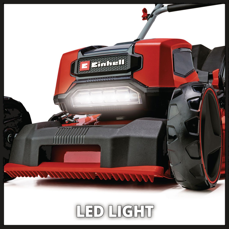 Einhell Professional PXC 36V Brushless Steel Deck Cordless Lawn Mower 52cm 4 x 5.2Ah - Image 2