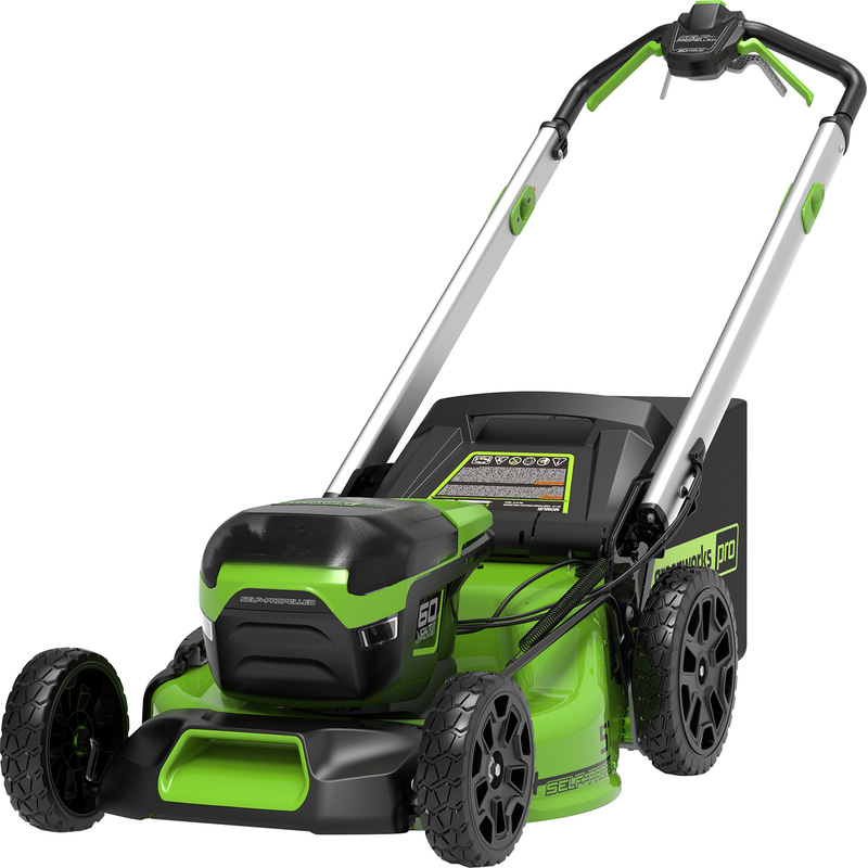 Greenworks 60v 51cm Self Propelled Cordless Lawnmower 1 x 4.0Ah